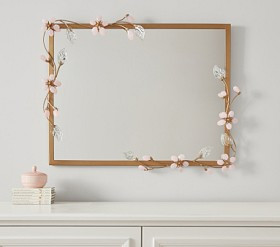 Grace Rectangular Metal Mirror (24"x 30") | Pottery Barn Kids