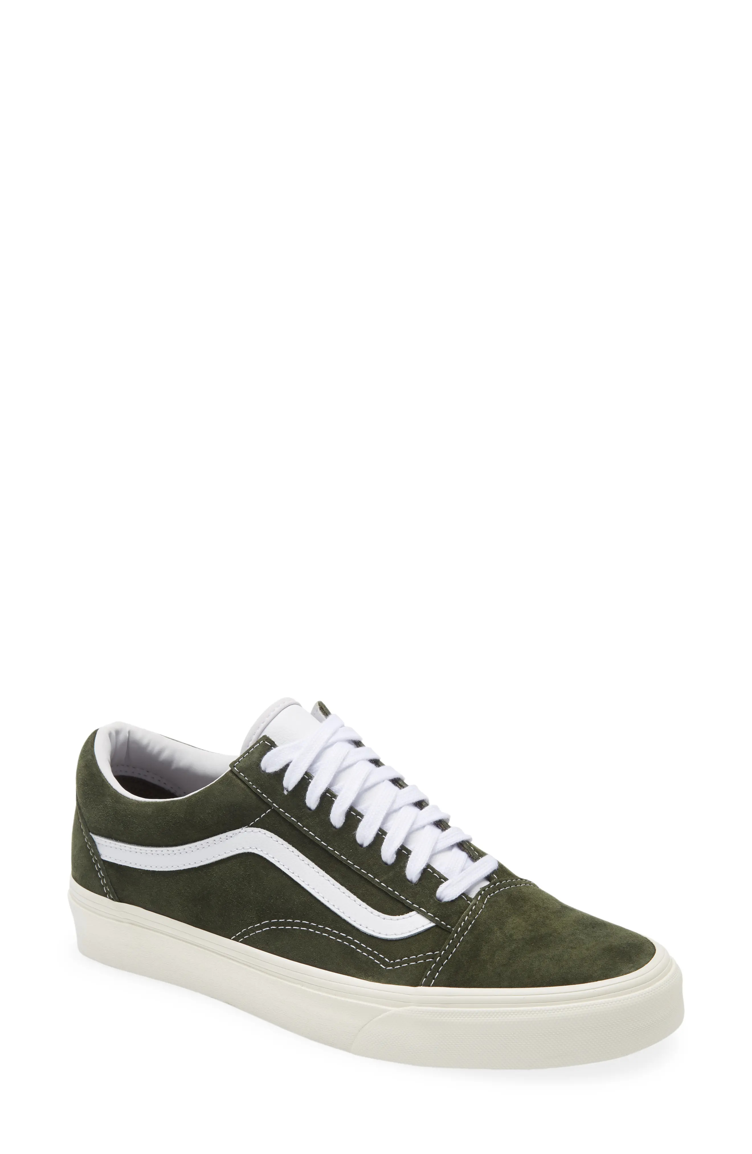 Vans Old Skool Sneaker, Size 12 Women's in Grape Leaf Suede at Nordstrom | Nordstrom