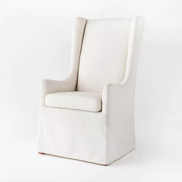 River Heights Slipcover Accent Chair Cream - Threshold™ designed with Studio McGee | Target
