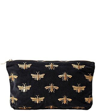 Elizabeth Scarlett Honey Bee Everyday Pouch - Charcoal | Dillard's
