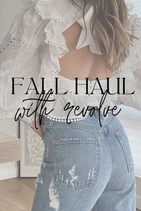 fall revolve haul 🤎 all pieces linked here! i took a size xs in everything - size 24 in jeans! x 

#LTKstyletip #LTKU #LTKSeasonal