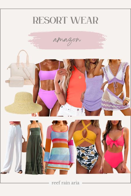 I love all these resort wear items I ordered from Amazon!! I can’t wait to go on vacation in a few weeks and wear it all!! Going to be sharing a lot of try ons in my stories. Thank you for shopping with me!! Have an amazing rest of day and send me a message if you ever need help shopping for something! @reefrainaria on IG and @reefrainaria.shop on TikTok

#LTKtravel #LTKFind #LTKswim
