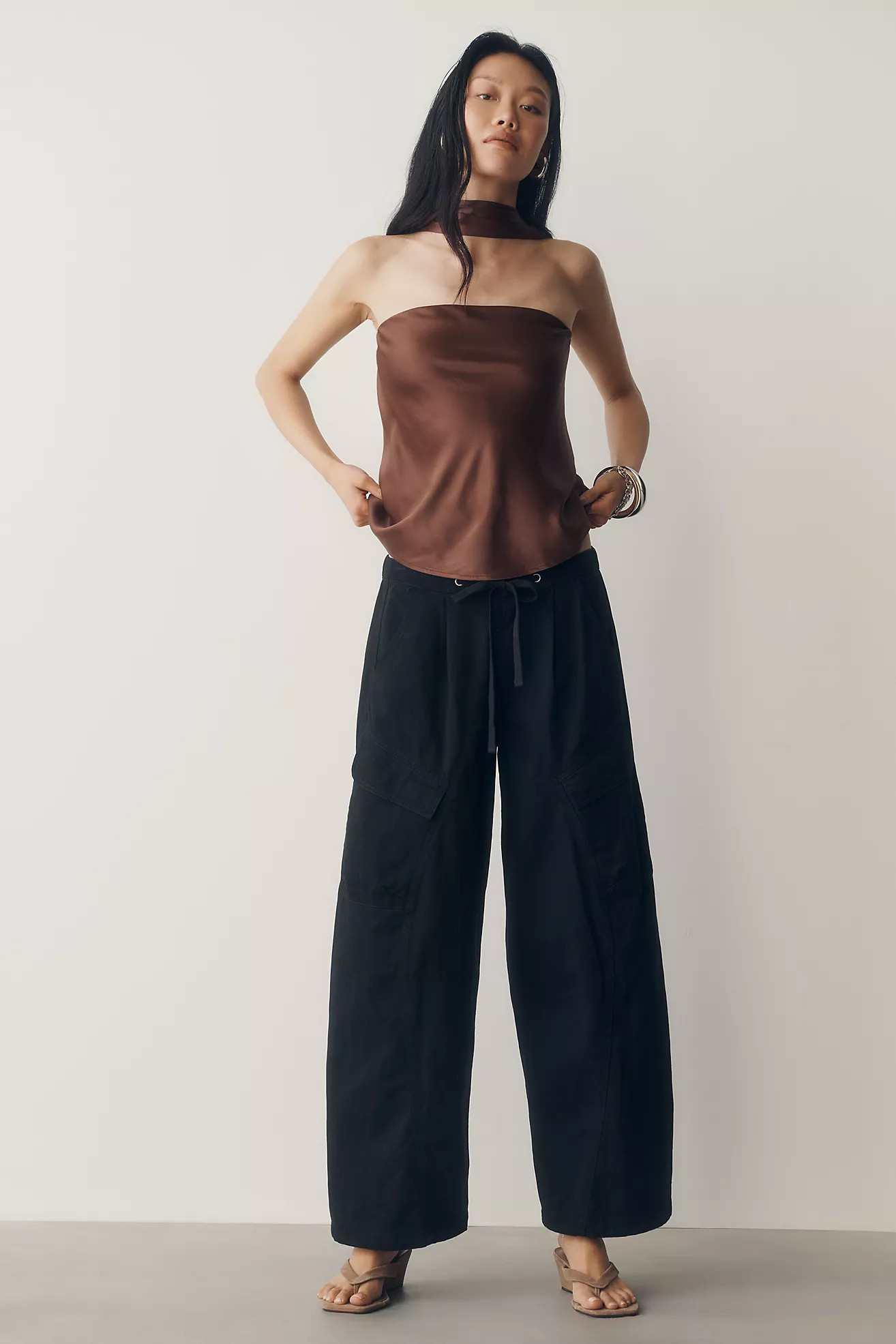 Whiteroom + Cactus Cotton Utility Pants | Anthropologie (US)
