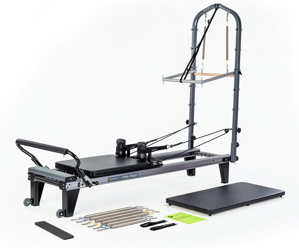 Balanced Body Allegro Pilates Reformer, Pilates Exercise Equipment, Workout Equipment for Home or... | Amazon (US)