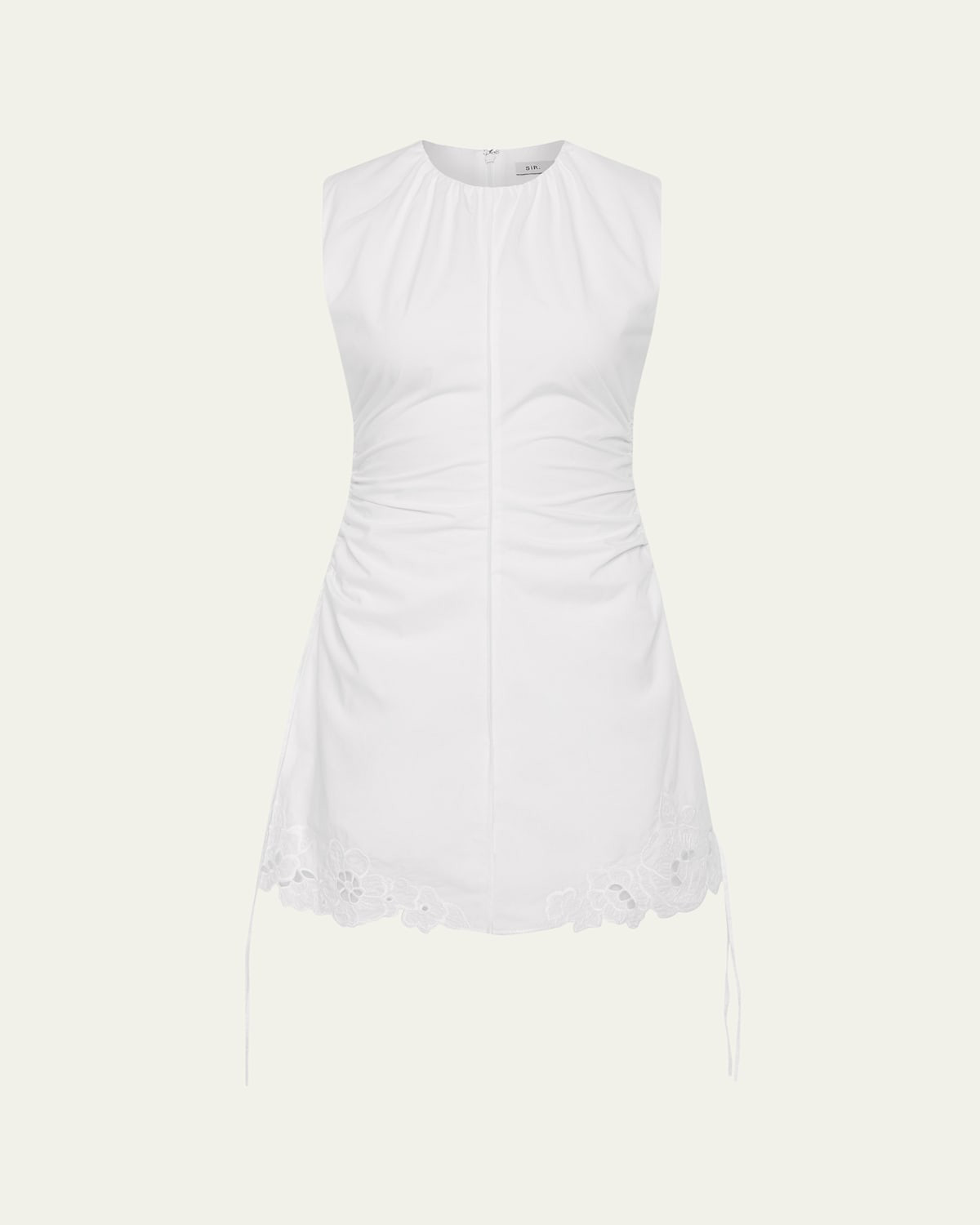 Klara Ruched Mini Dress | Bergdorf Goodman