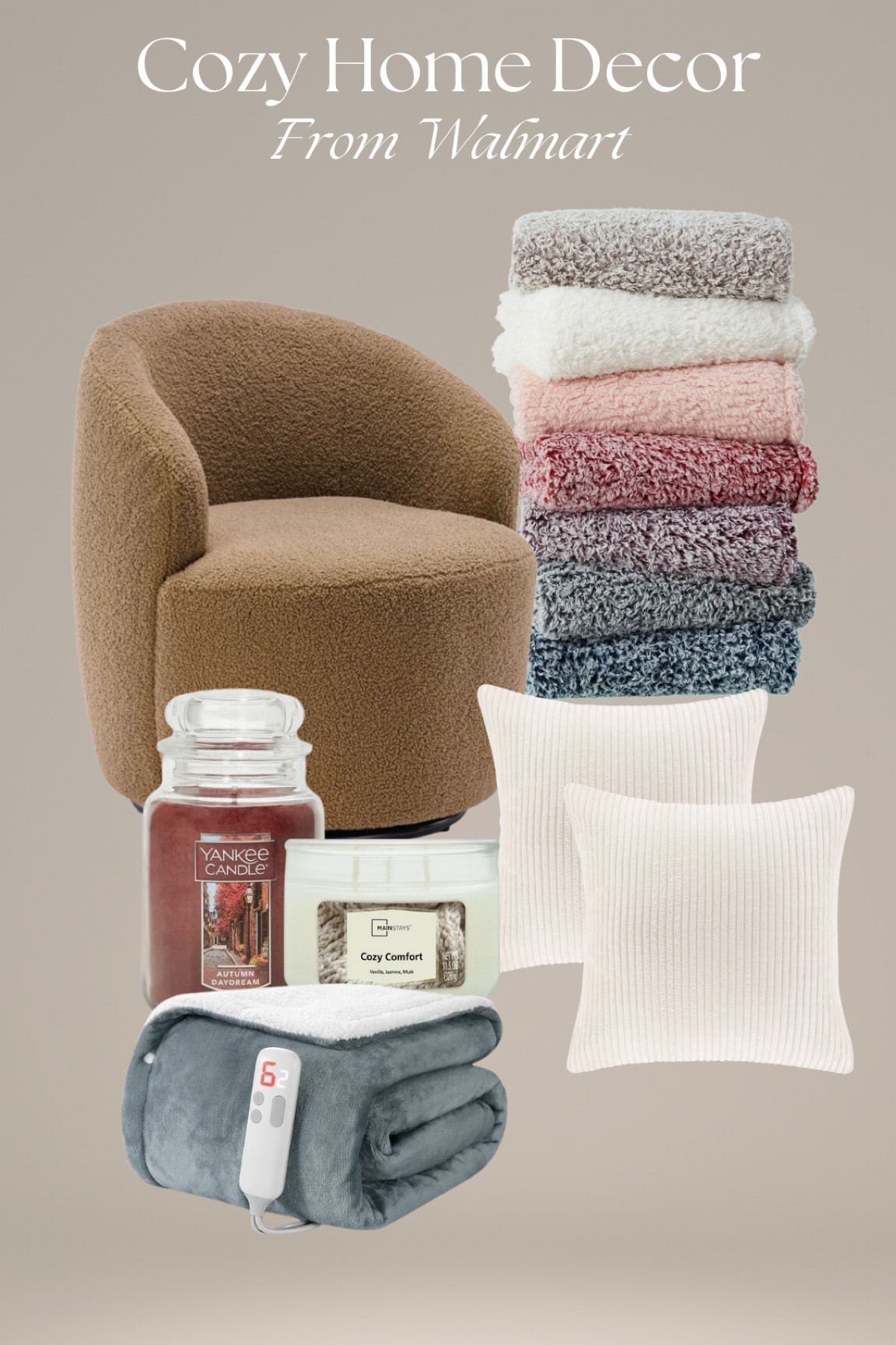 Keeping my home cozy with blankets, soft decorative pillows, & candles! Hbu?

#LTKhome #LTKSeasonal #LTKHoliday