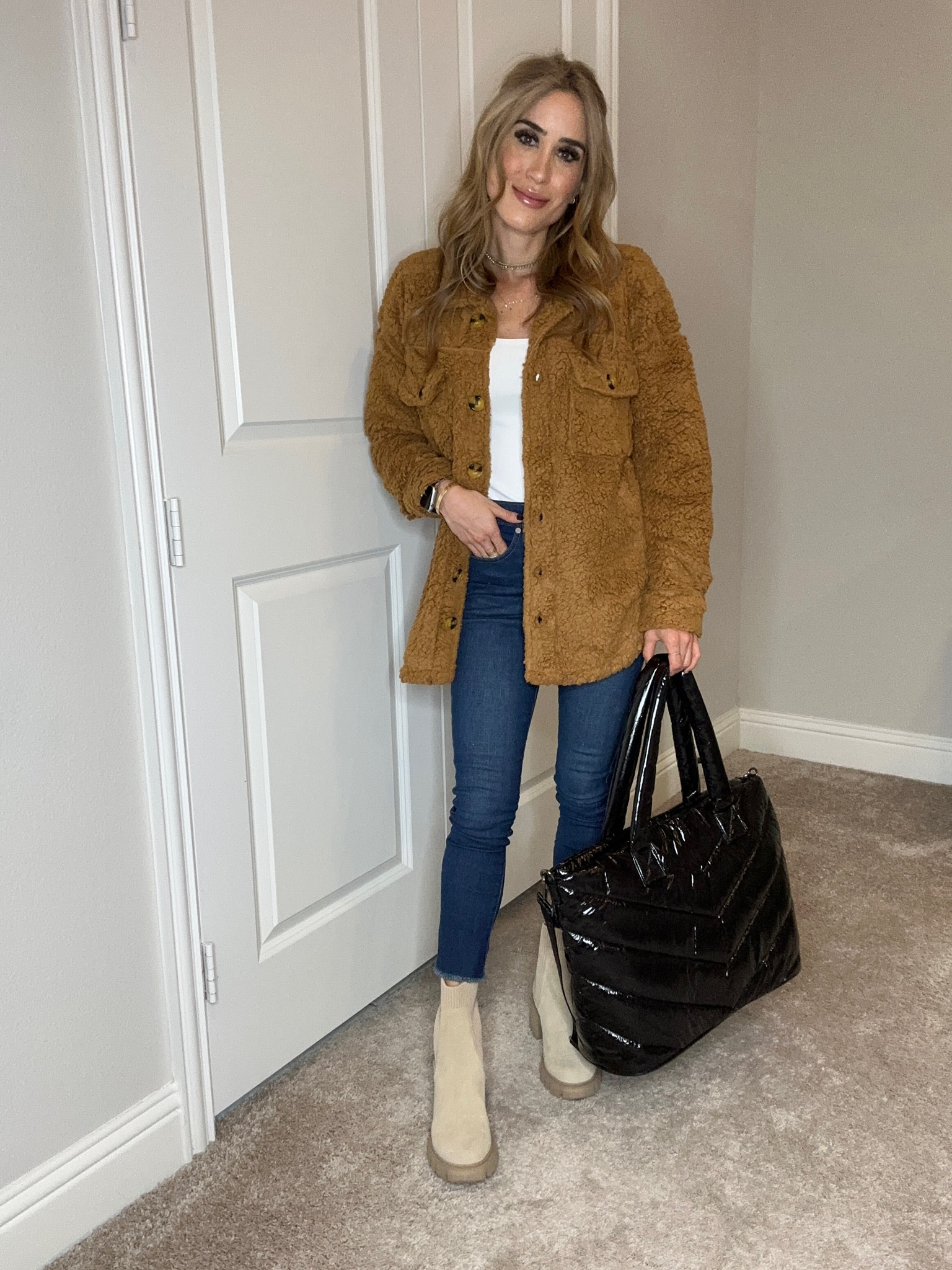 Walmart sherpa jacket smallest size, skinny jeans size 00 short 

#LTKsalealert #LTKunder50 #LTKunder100