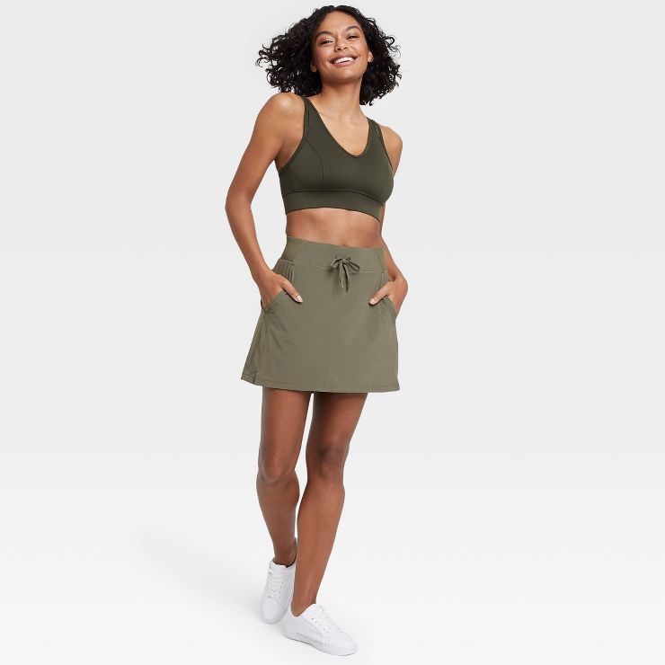 Women's Stretch Woven Skorts - All in Motion™ | Target