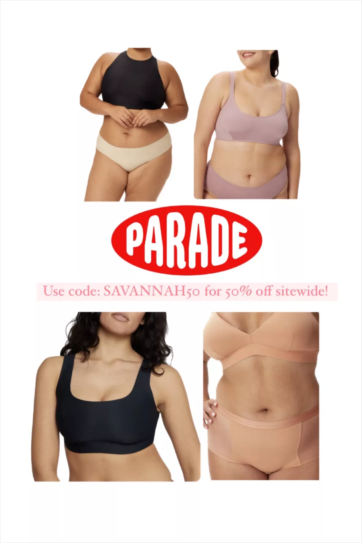 I decided to try out some of the bras from @Parade and I was