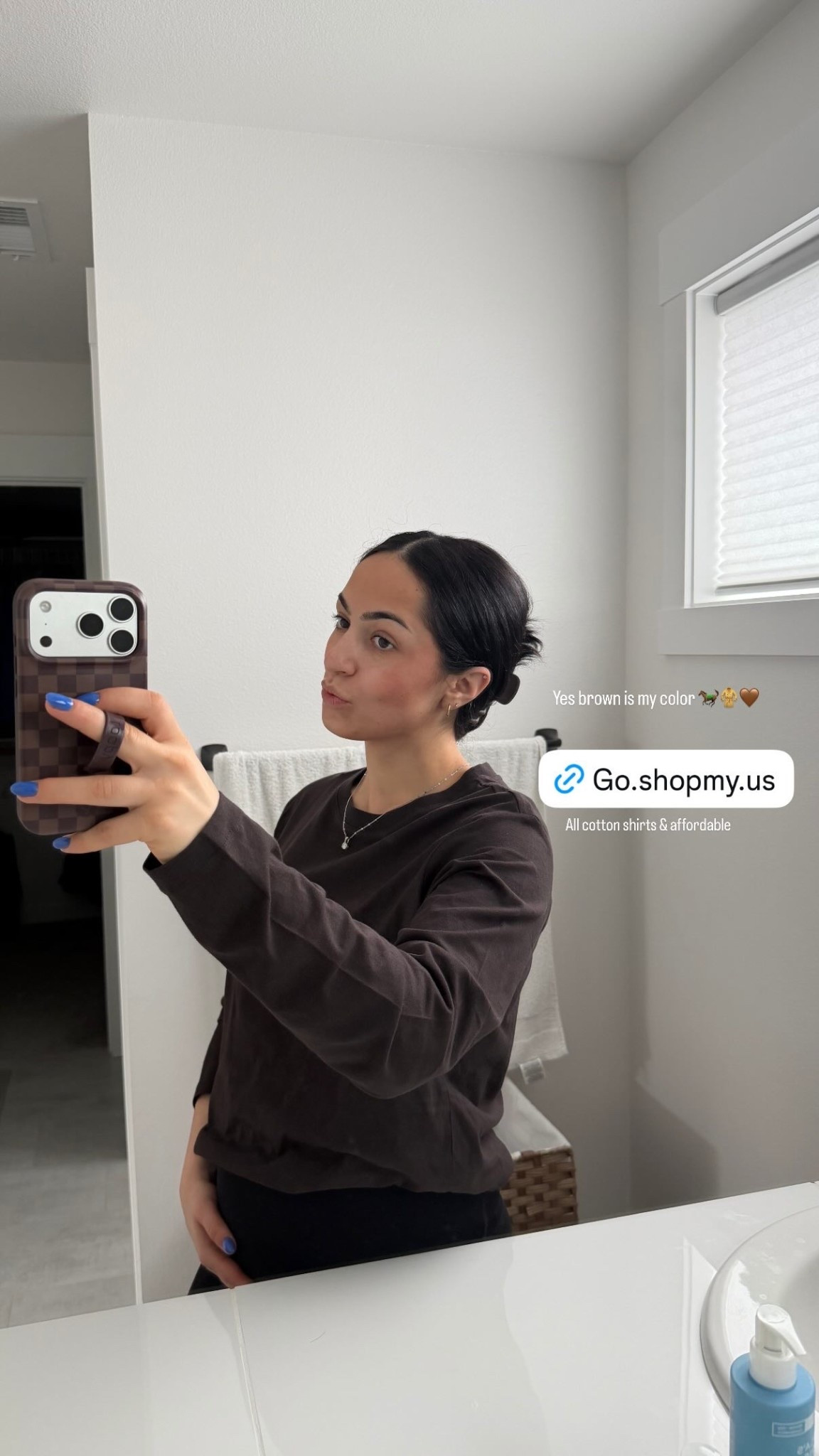 Yes brown is my color 🐎🧥🤎 All cotton shirts & affordable