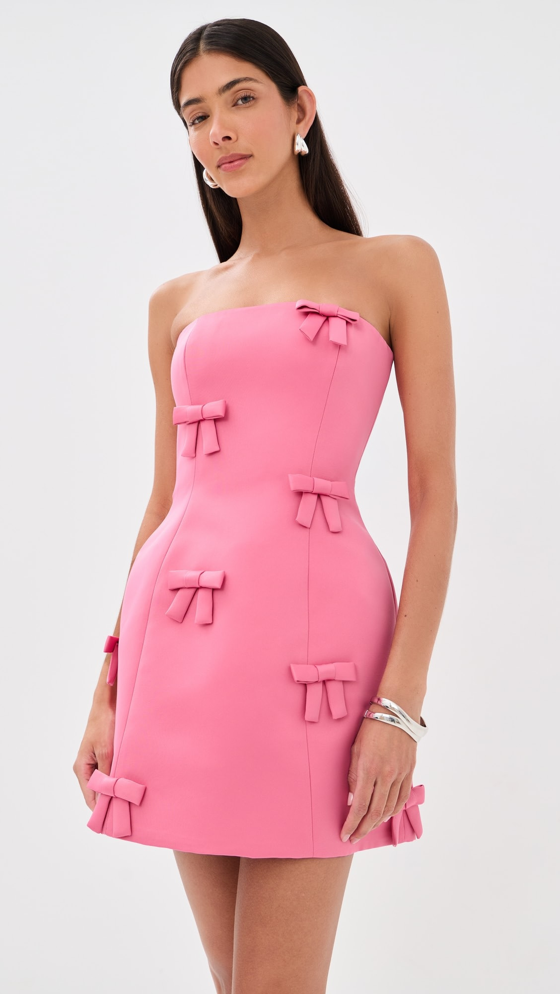 Leo Lin | Roselle Bow Mini Dress — shop this pick from Emily's edit