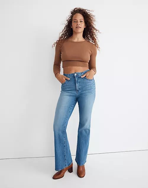 The Tall Perfect Vintage Flare Jean in Pointview Wash | Madewell