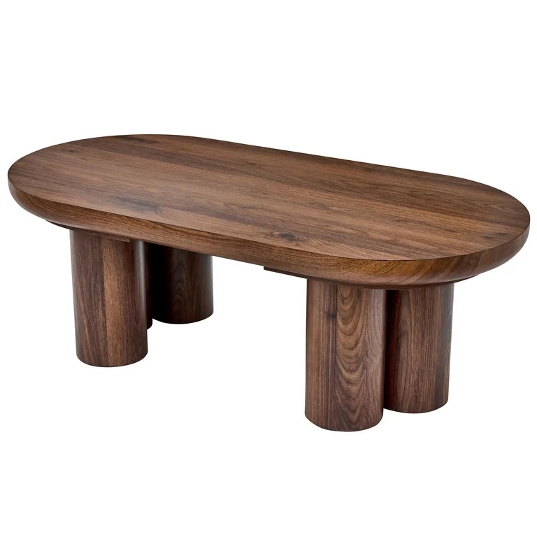 Better Homes & Gardens Adlin Coffee Table, Walnut Finish | Walmart (US)
