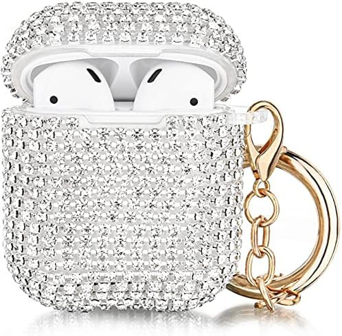 Case for Airpods, Filoto Cute AirPod Accessories Cases Cover Bling Crystal TPU Protective Case wi... | Amazon (US)
