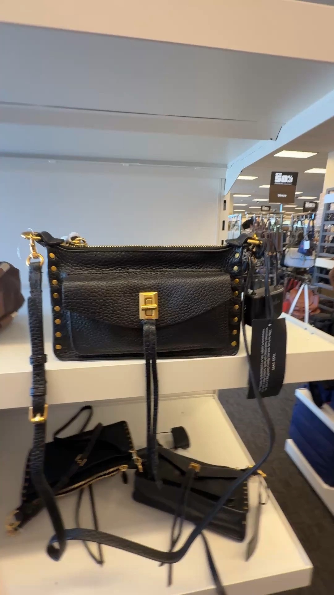 I love Rebecca Minkoff bags! She uses the best quality leather. They look amazing and they feel soft. This mini bag is perfect for going out. And I just love all the rich gold hardware details.  ￼

#LTKgrwm #LTKdayinmylife #LTKSaleAlert