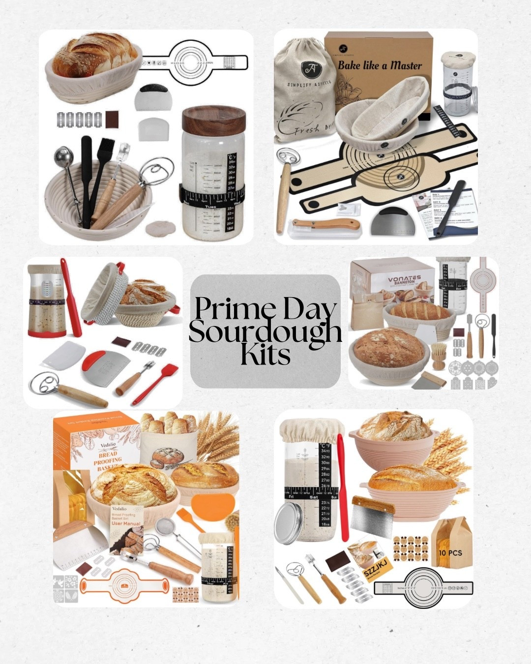 Prime Day Sourdough Kits!! If you’re looking to start your sourdough journey these kits are the perfect way to start for all the essentials! 

#LTKSaleAlert #LTKFindsUnder100 #LTKHome