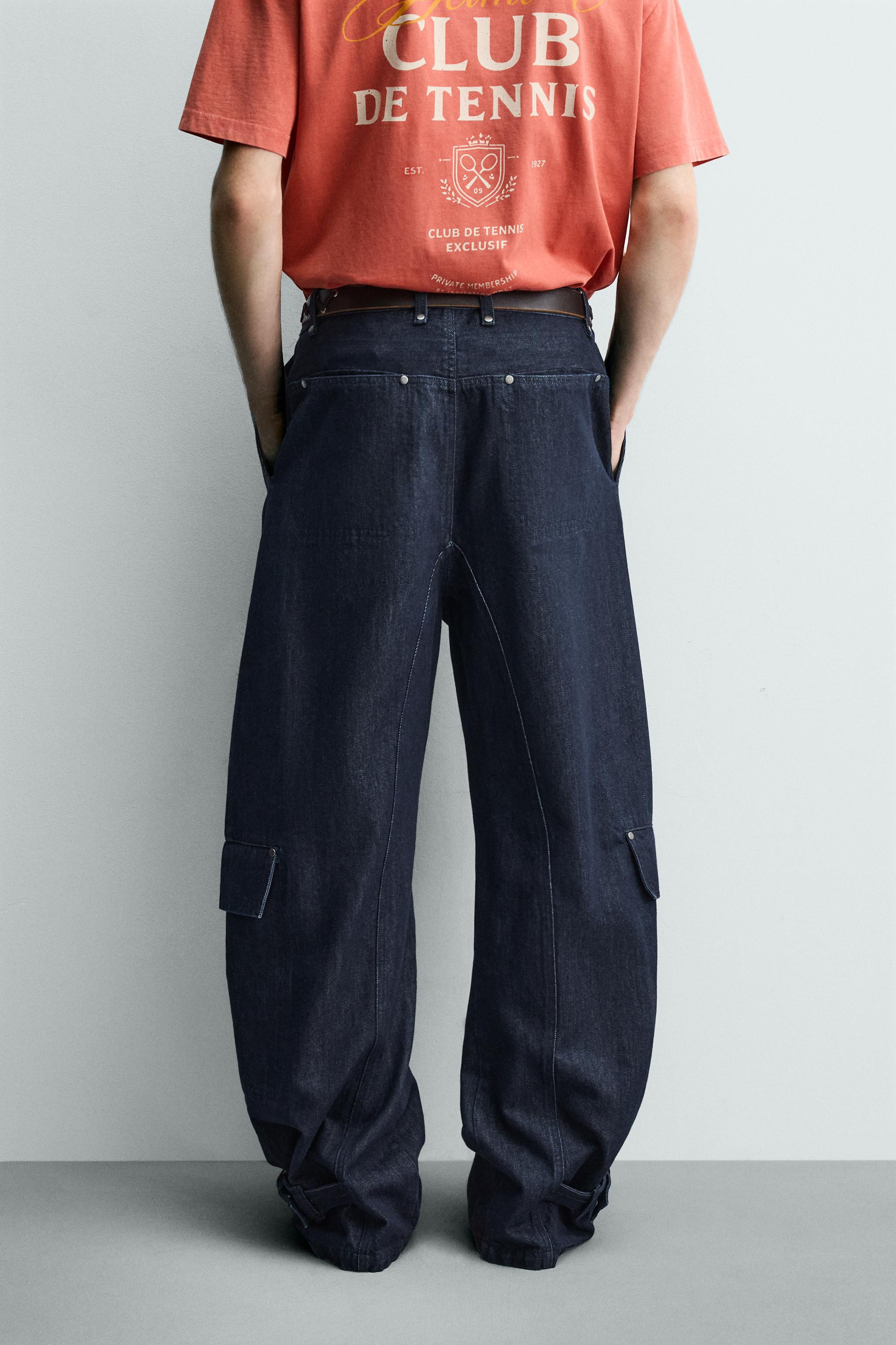 CARGO PANTS WITH SIDE LOOPS | Zara US