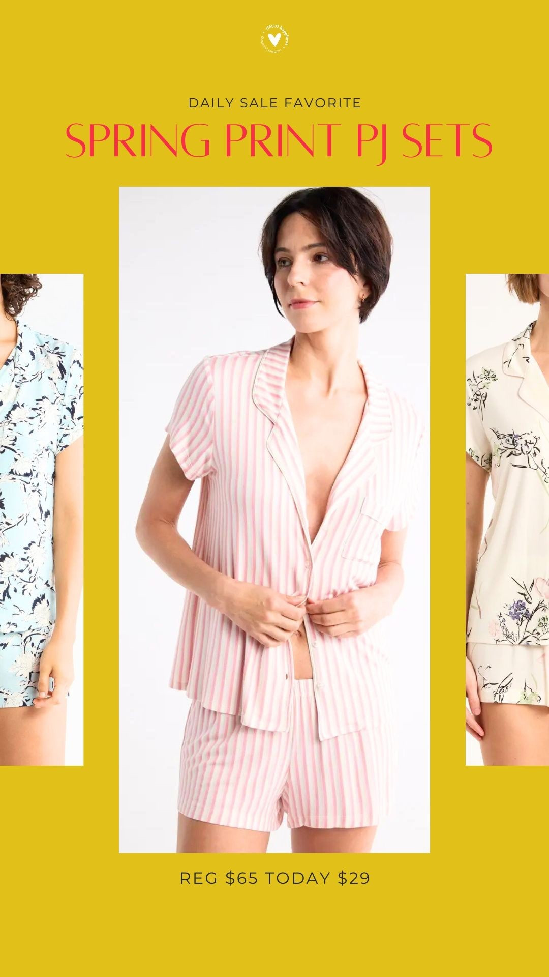 daily sale fav | spring print PJ set 

#LTKSaleAlert #LTKOver40