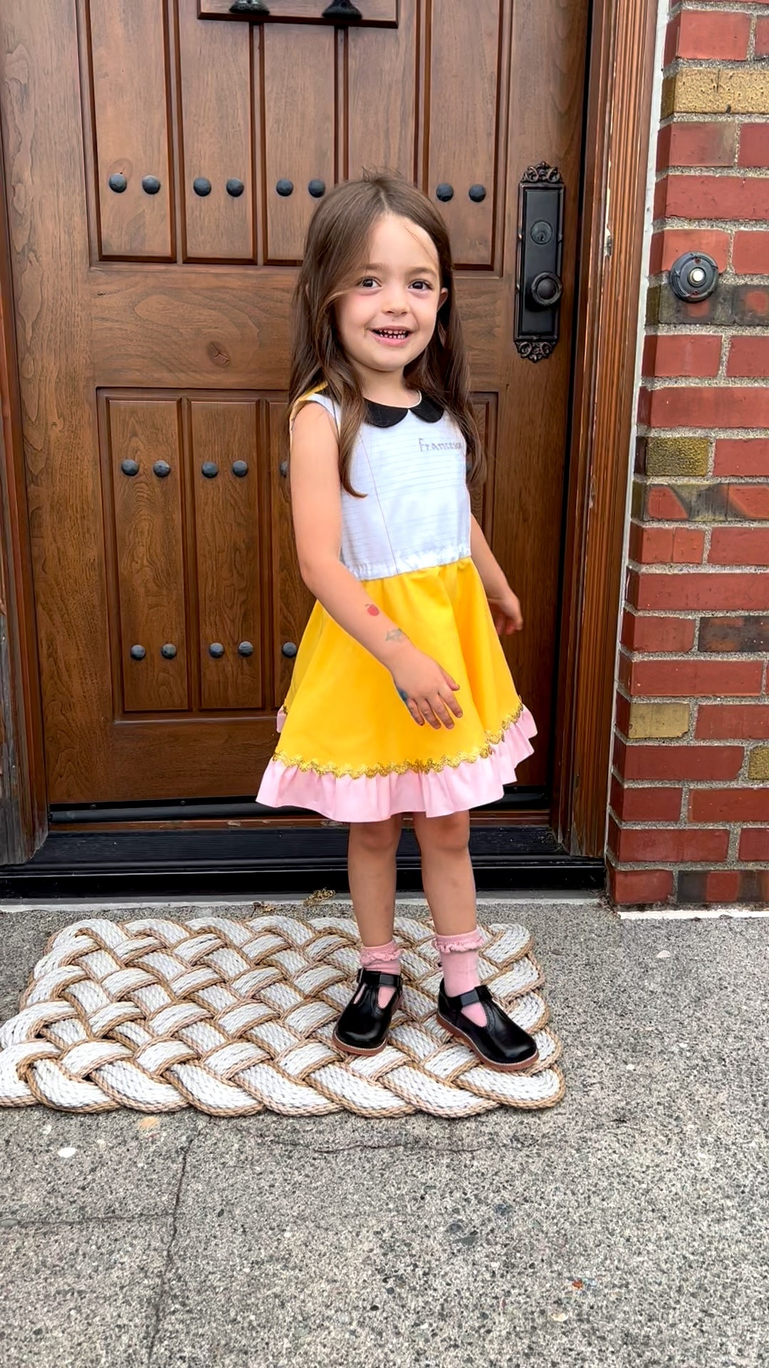 First Day of School Mama made pencil dress! ✏️ 

#LTKSeasonal #LTKKids #LTKFamily