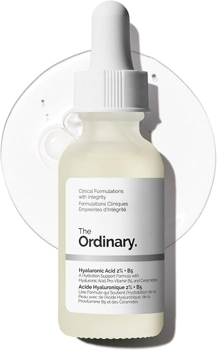 The Ordinary Hyaluronic Acid 2% + B5 (with Ceramides), Multi-Depth Hydration Serum for Plumper, S... | Amazon (US)