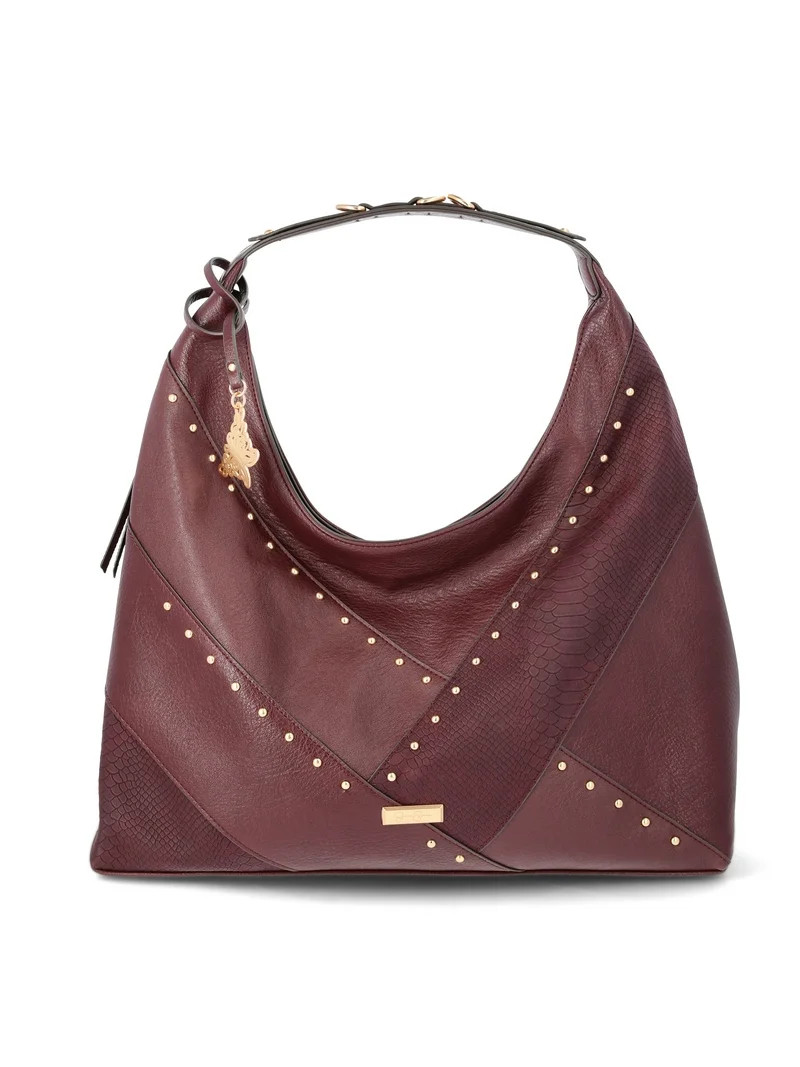 Jessica Simpson Women’s Taylor Hobo Bag, Pinot Noir - Walmart.com | Walmart (US)