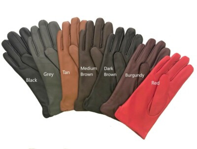 Womens Genuine Nappa Sheepskin Leather Lined Gloves | eBay US