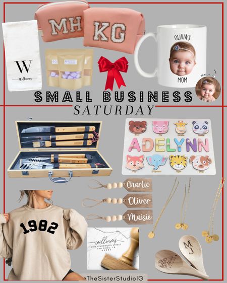Support Small Businesses this holiday season! Here are some that I love!!🎁




#LTKSeasonal #LTKHoliday #LTKGiftGuide