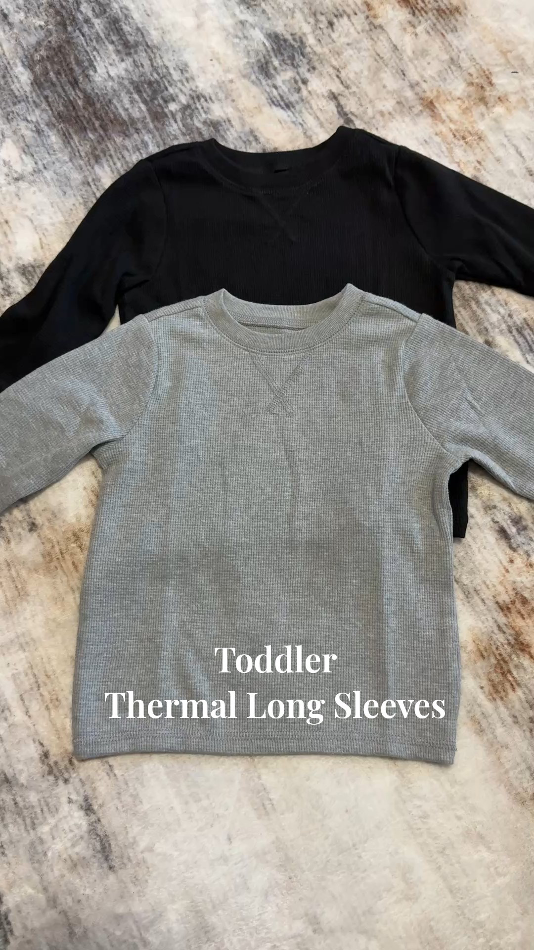 Walmart Toddler Thermal Long Sleeve Shirts 

#LTKKids #LTKSeasonal #LTKFindsUnder50
