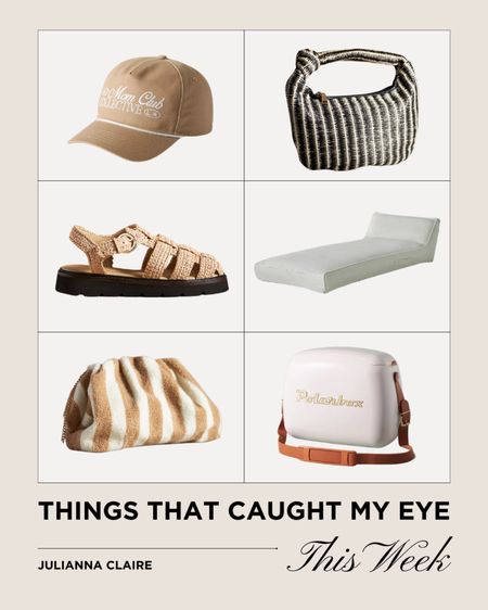 Things that caught my eye this week! 

Fashion Finds // Fashion Favorites // Summer Bags // Hat for Summer // Summer Essentials // Weekly Favorites 

#LTKStyleTip #LTKSeasonal