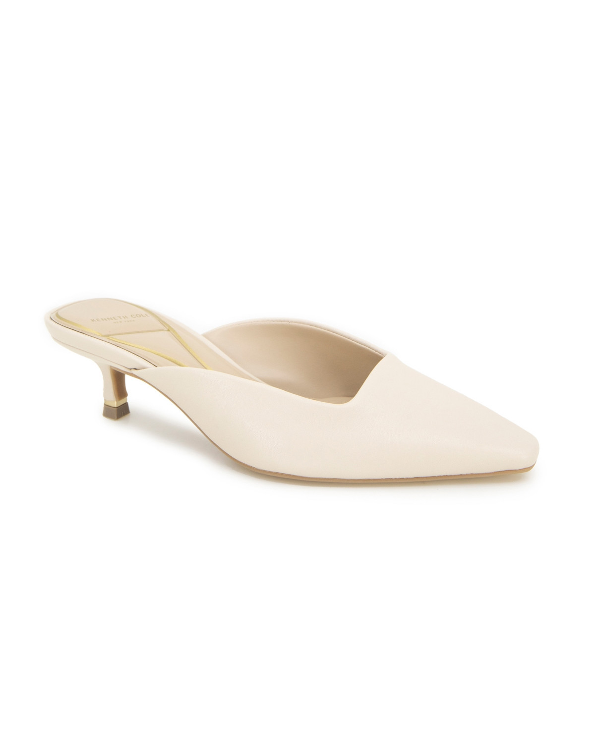 Kenneth Cole New York Women's Margo Kitten Heel Mule - Whitecap | Macy's