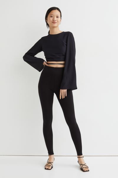 Cotton leggings | H&M (UK, MY, IN, SG, PH, TW, HK)