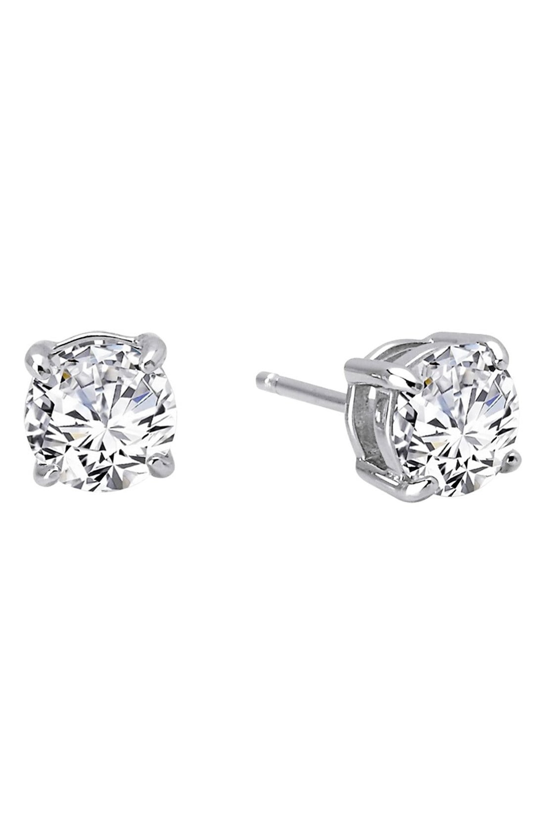 'Lassaire' Four Prong Stud Earrings | Nordstrom