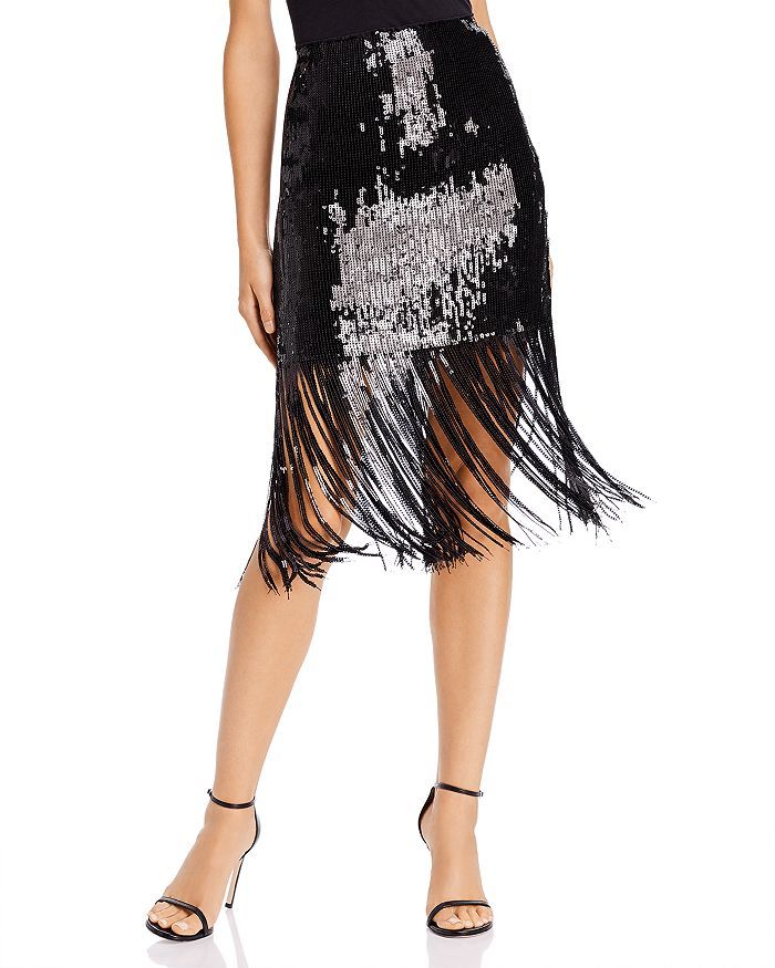 Fringed Sequined Skirt - 100% Exclusive | Bloomingdale's (US)