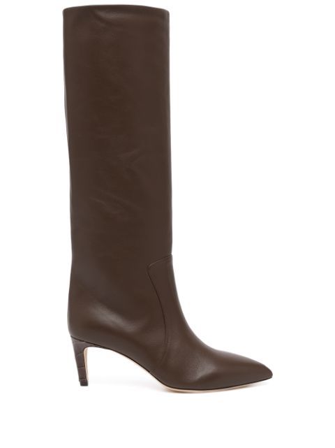 70mm leather knee-high boots | Farfetch (UK)