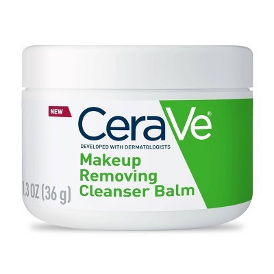 CeraVe Hydrating Makeup Cleansing Balm, Travel Size - Unscented - 1.3 oz | Target