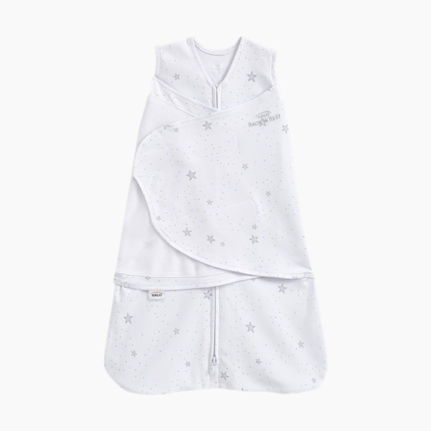Halo Sleepsack Swaddle in Stardust Size Newborn | 100% Cotton | Babylist