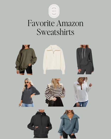 Shop my favorite Amazon sweatshirts! 
Colder weather, fashion, Amazon, sweater, sweatshirt

#LTKfit #LTKfamily #LTKstyletip