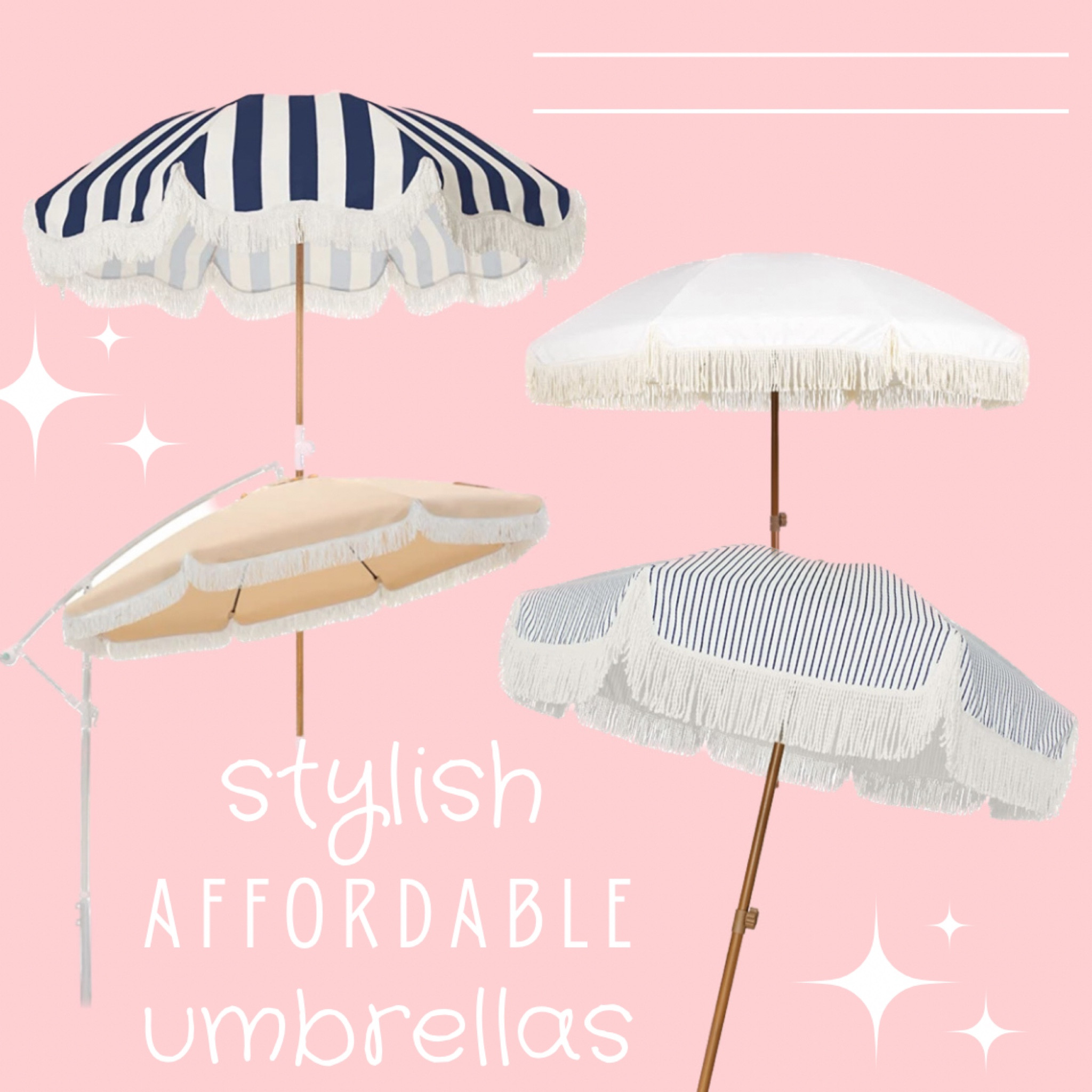 affordable pool umbrellas ✨

#LTKswim #LTKSeasonal #LTKhome