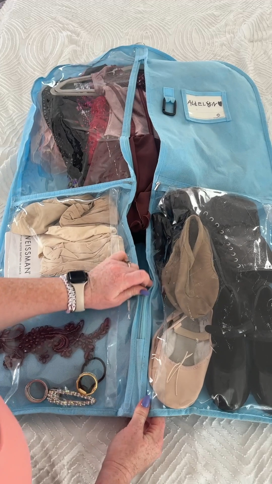 Dance mom essentials 🩰 this costume garmet bag has completely changed the game for my dancers…it’s like magic with how much it can hold 😁

#LTKVideo #LTKItBag #LTKKids