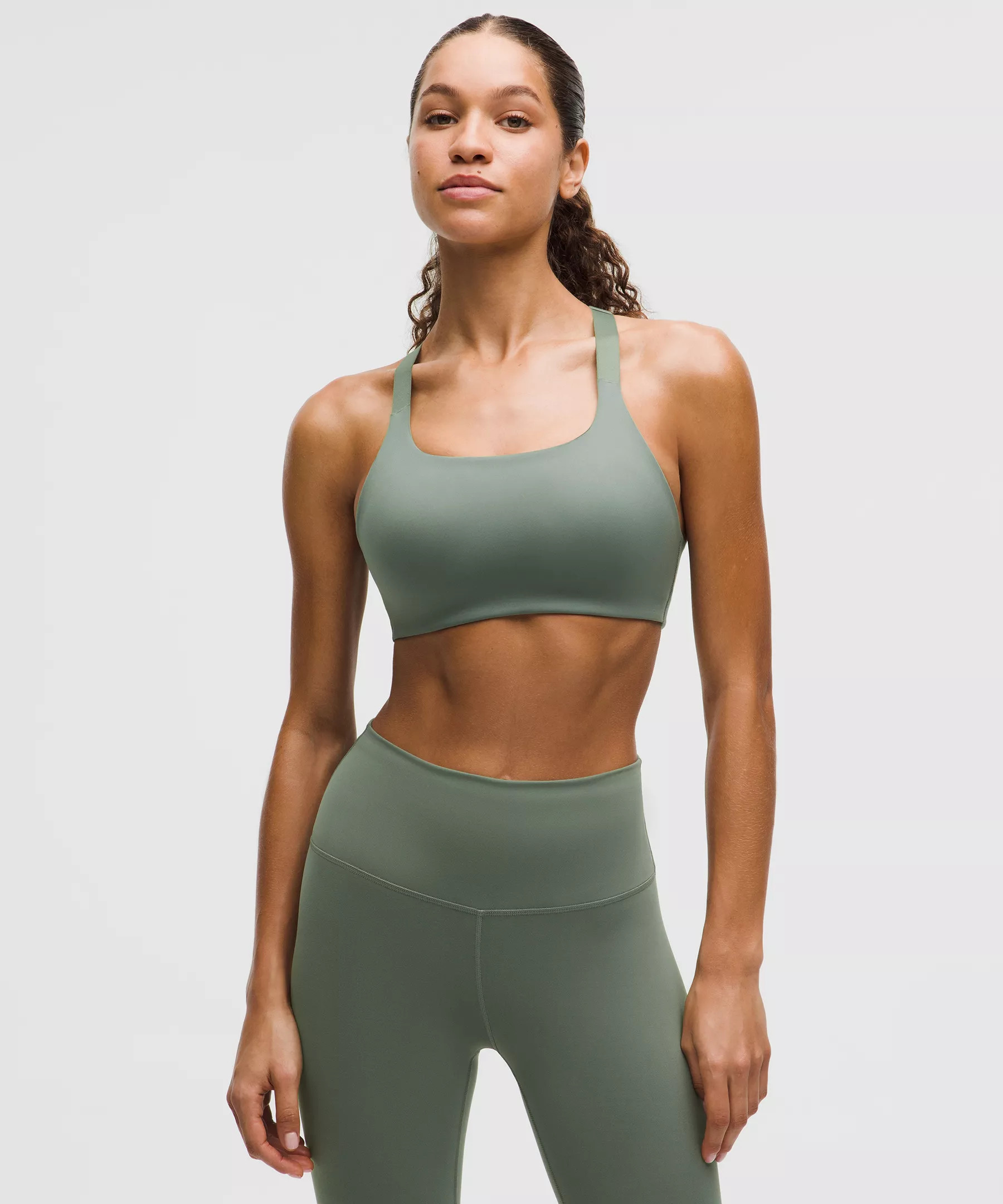 Ultralu Square-Neck Workout Bra | Lululemon (US)