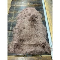 Rose Gold Colored Sheep Skin Shearing/Nice Fluffy Hides Shelf6-941 | Etsy (US)