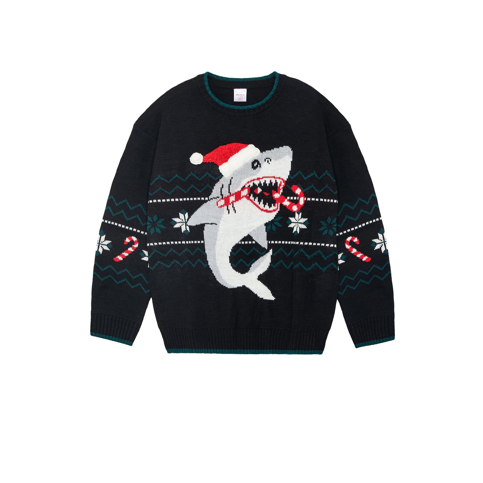 Holiday Time Boys Graphic Sweater, Sizes 4-18 & Husky | Walmart (US)