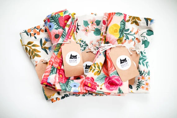 Rifle Paper Co Canvas Tea Towel Floral Tea Towel Kitchen | Etsy | Etsy (US)