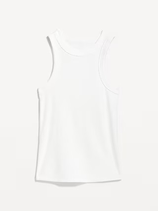 Fitted Rib-Knit Tank Top for Women | Old Navy (US)