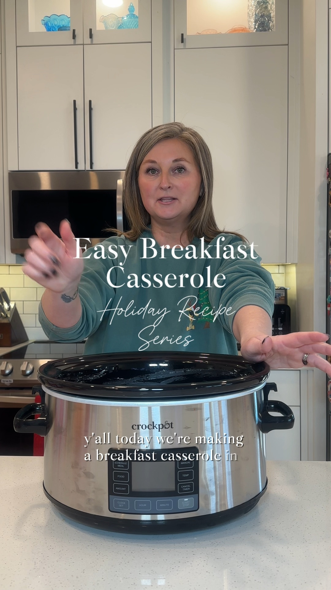 Easy crockpot breakfast casserole 😋 all ingredients included

#LTKHome #LTKParties