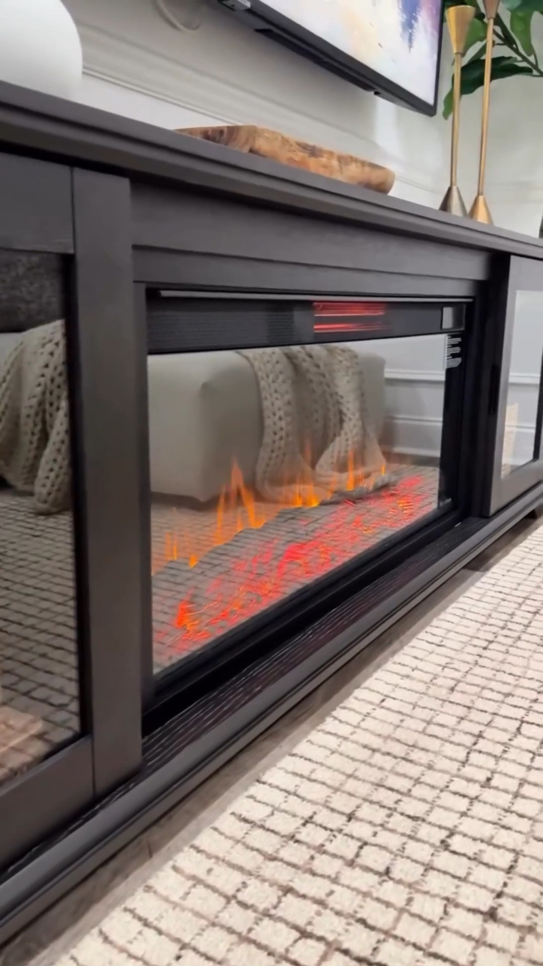 A fireplace that truly does it all — heat, storage, and style 🔥

This electric fireplace console completely transformed our movie corner! It gives off the dreamiest warm glow while offering hidden storage for books, games, and blankets. With adjustable heat, multiple flame colors, and the coziest ambiance, it instantly makes the space feel like our own mini home theater 🤎

Follow my LTK @meggieferrerhome on the @shop.LTK app to view this post and get my exclusive app-only content!

#liketkit #LTKSaleAlert #LTKHome #LTKStyleTip
