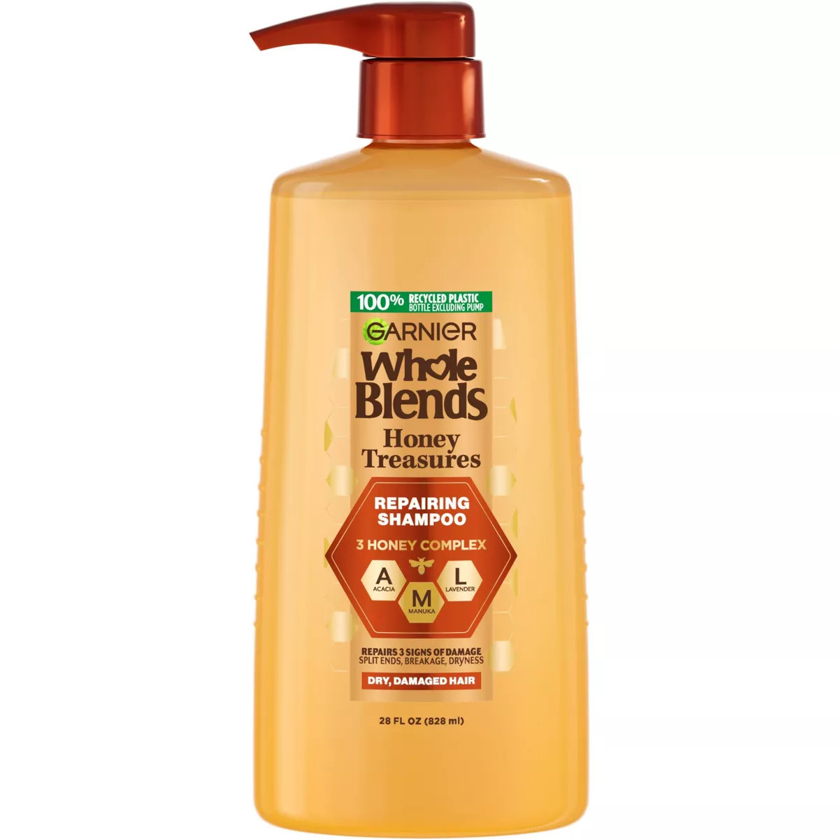Garnier Whole Blends Honey Treasures Repairing Shampoo - 22 fl oz | Target