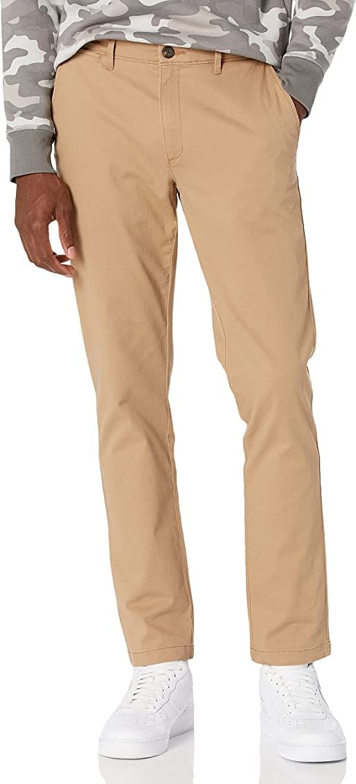 Amazon Essentials Men's Skinny-fit Casual Stretch Khaki Pant | Amazon (US)