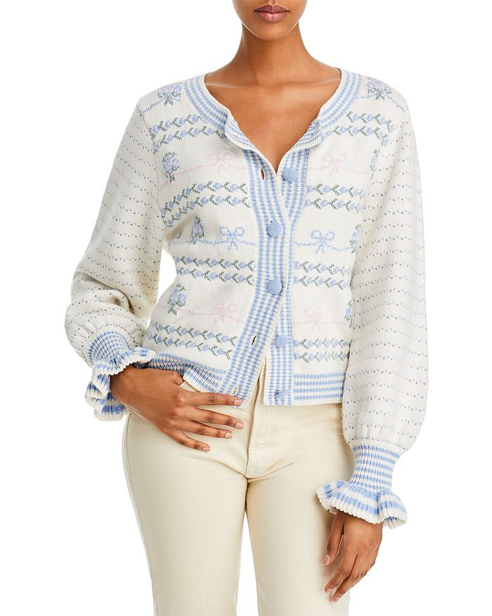 LoveShackFancy Keoni Cardigan Women - Bloomingdale's | Bloomingdale's (US)