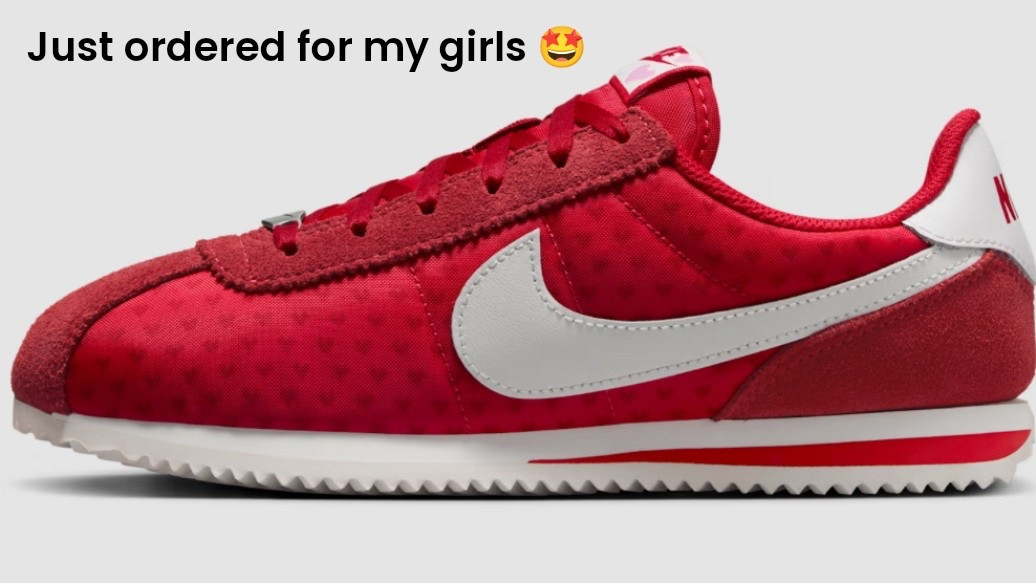 Girls Nikes | Valentine’s Day | red sneakers 

#LTKFindsUnder50 #LTKSaleAlert #LTKKids
